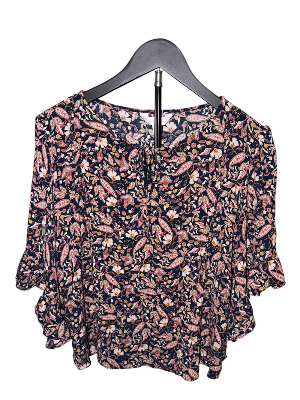 EUC Boho Top Bundle 3pc Free People Inspired Flowy Spring Blouses - Picture 2 of 6